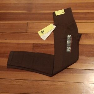 NWT All In Motion Brown High-Rise Leggings